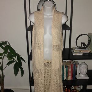 Forever 21 BOHO style knitted cardigan